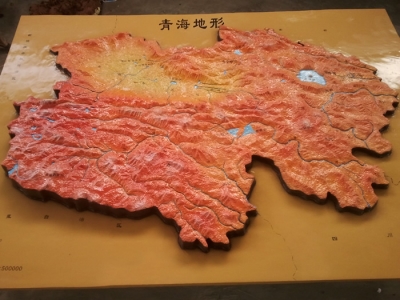 青海立體地形