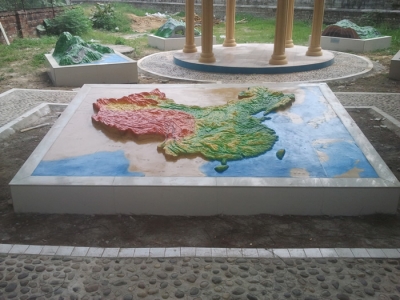 中國立體地形
